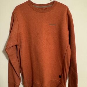 Patagonia Men's Burnt Orange Crewneck Sweater